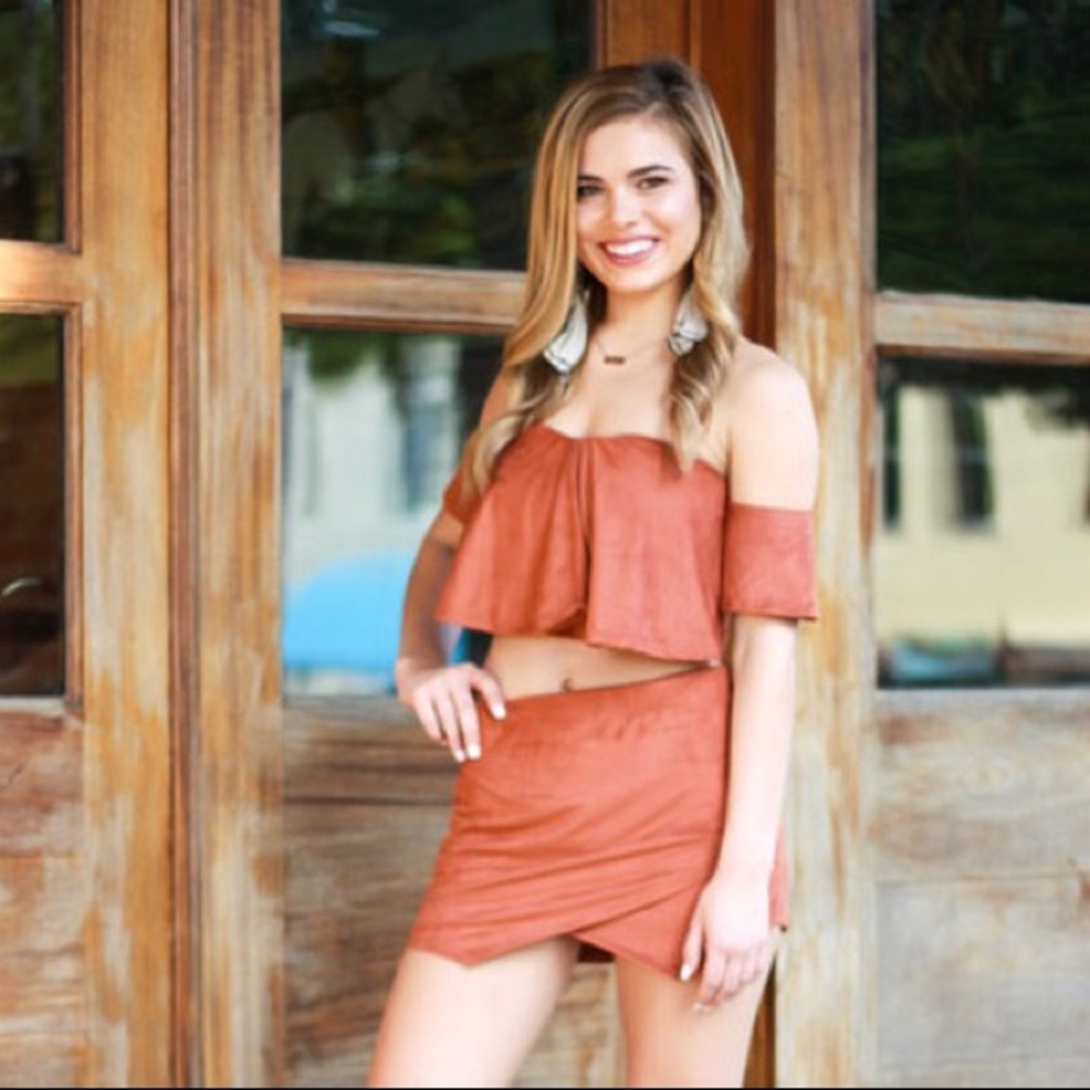 Rust Crop Top